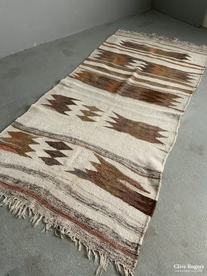 Yazd () Flatweave (254 X 127Cm) Flatweave